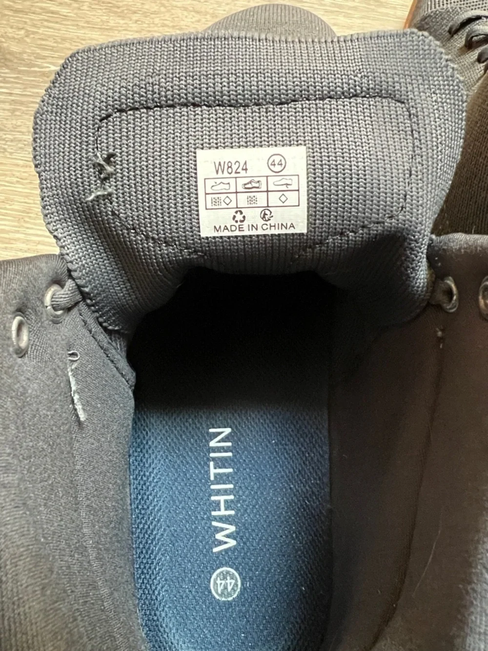 WHITIN Men's High Top Minimalist Barefoot Shoes | Wide Toe Box + Zero Drop Sole - Picture 6 of 6